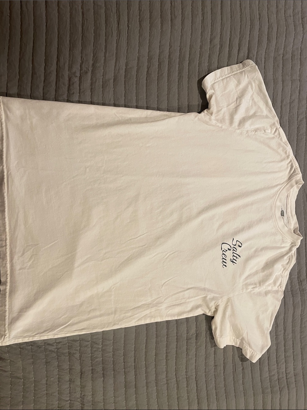 Salty Crew Cream Chest Logo Short Sleeve Tee